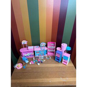 Y2K 90s barbie pet vet animal cat dog play set kids toys set Mattel assesories